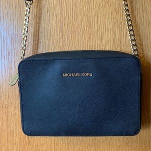 Michael Kors Jet Set Saffiano Leather Crossbody